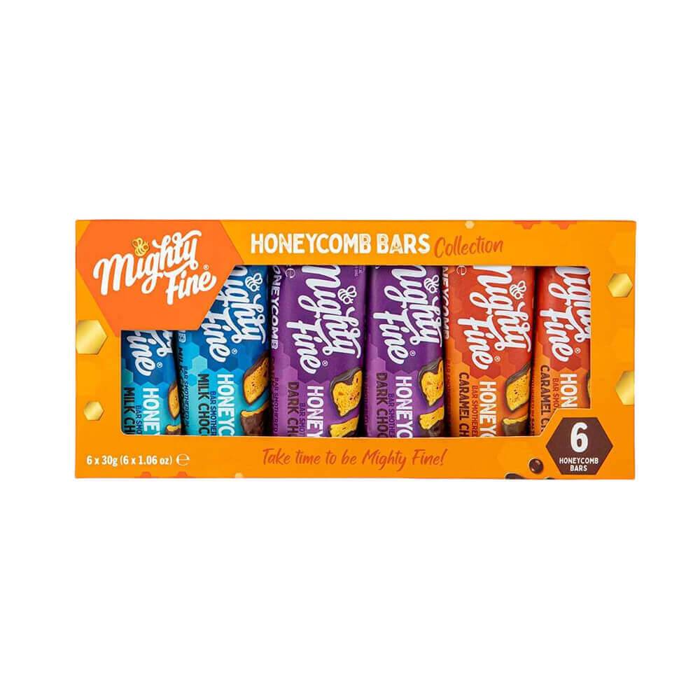 Mighty Fine Honeycomb Bar Collection Gift Box 180g